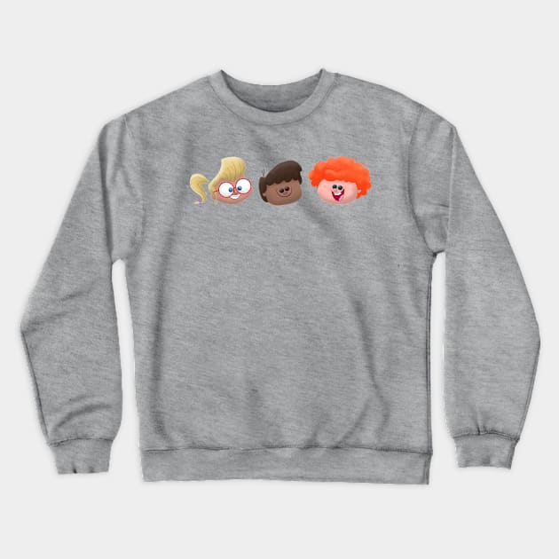 'THE BAREFOOT BANDITS' HEADS Crewneck Sweatshirt by mukpuddy